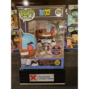 Funko Pop! Digital:Teen Titans GO! Cyborg as the Cyborg #409 LE 1062 Pcs